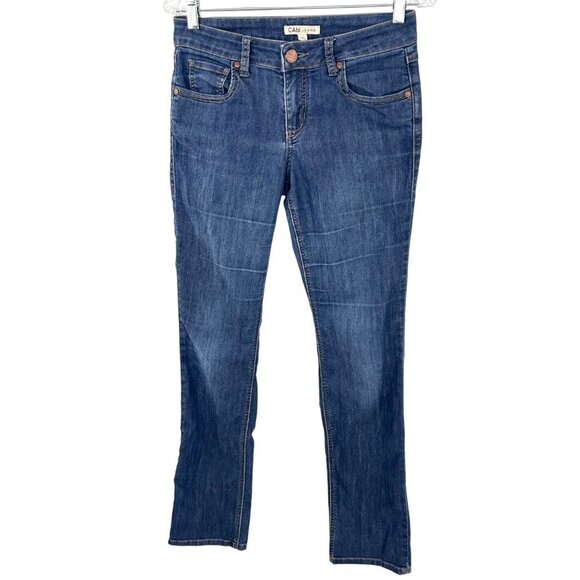 CABI STRAIGHT LEG #334 DENIM JEANS SIZE 4 - Picture 1 of 3